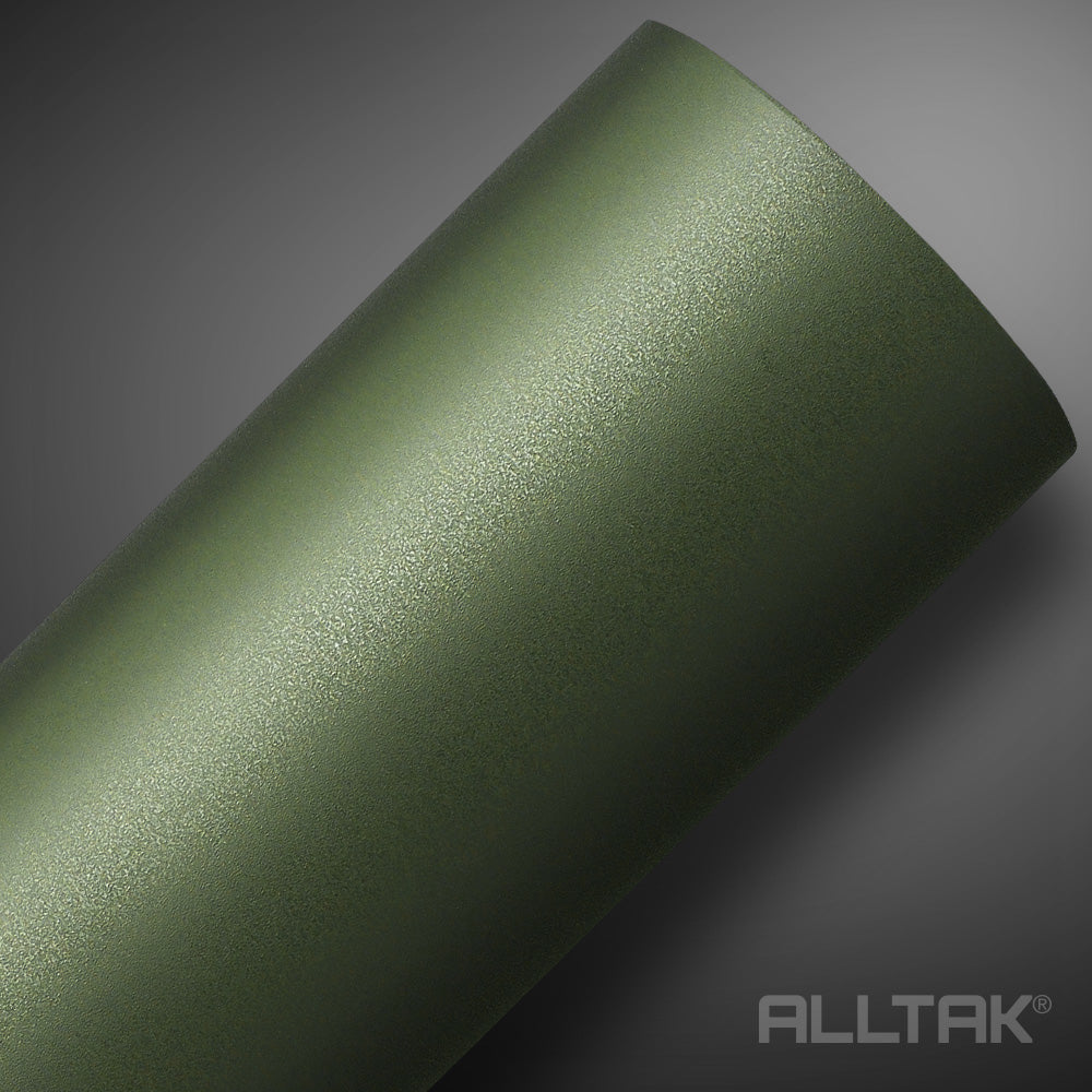 Vinilo Jateado Verde Militar - 18J383