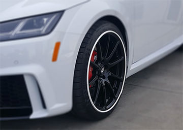 Protector de llanta EXCLUSIVE | White 12" 24"