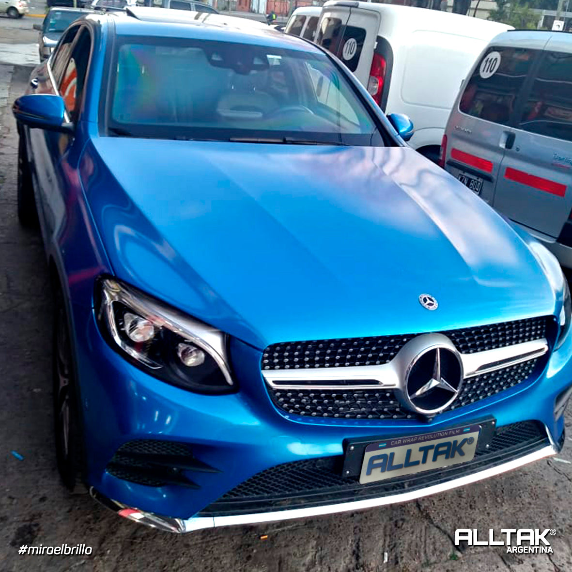 Vinilo Ultra Blue Metallic  #18U196M
