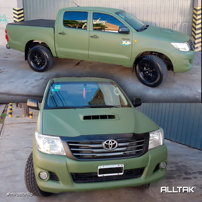 Vinilo Jateado Verde Militar - 18J383