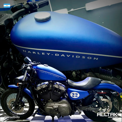 Vinilo Jateado Navy Blue Metallic - 18J192M