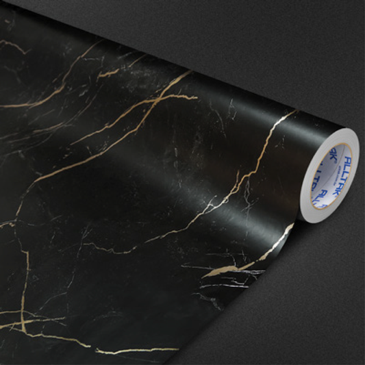 Vinilo Pisotak Marquina Negro Mate #977D96