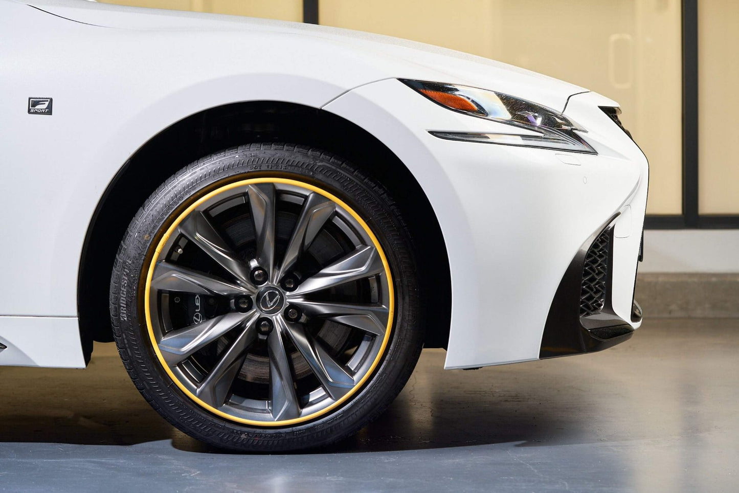 Protector de llanta EXCLUSIVE | Yellow 12" 24"