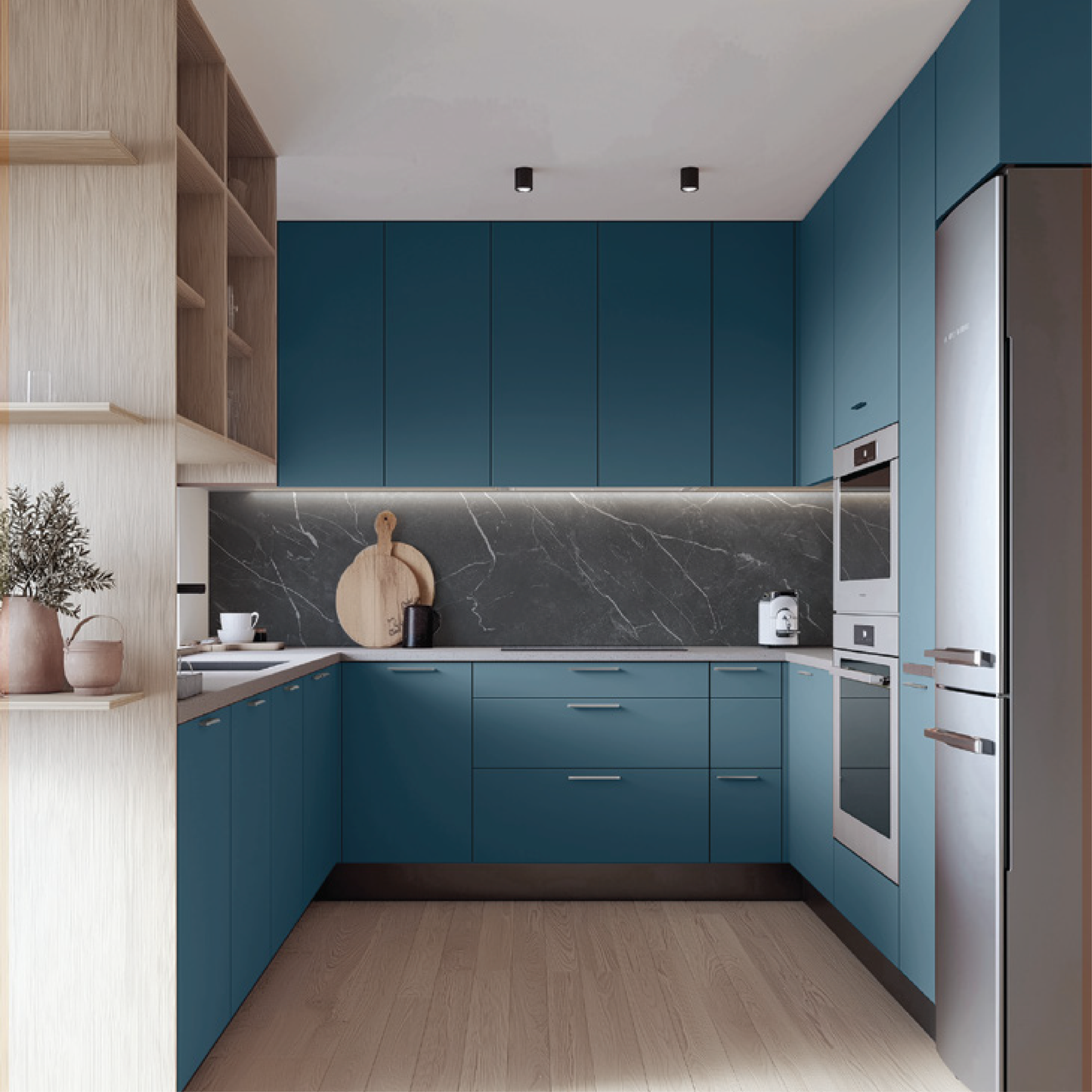 Vinilo Azul Urbano #977KF30