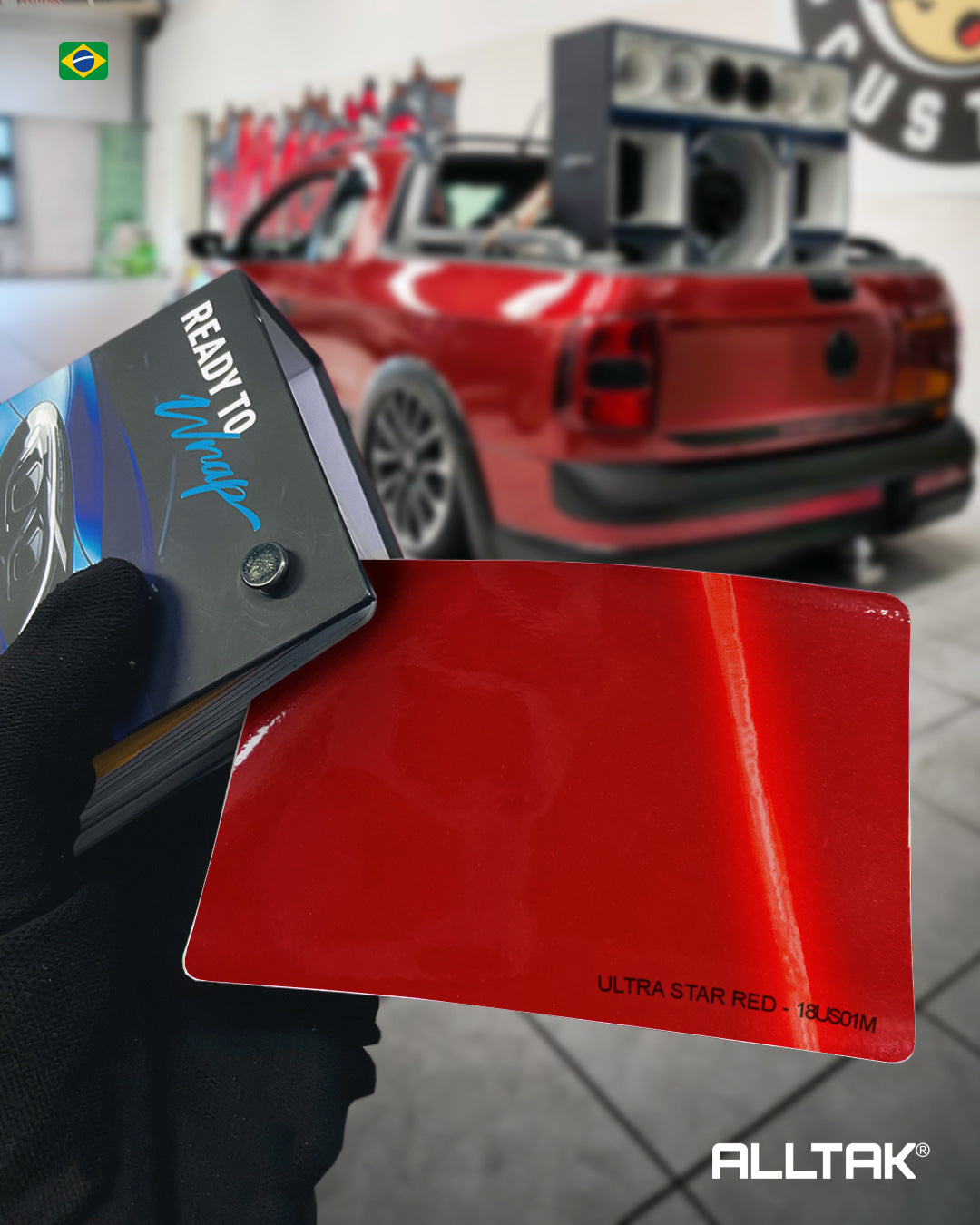 Vinilo Ultra Star Red Metallic #18US01M