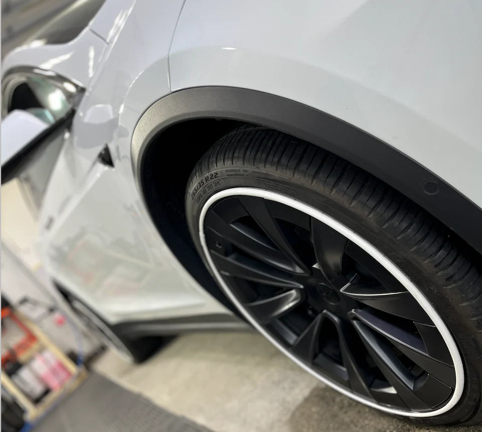 Protector de llanta EXCLUSIVE | White 12" 24"