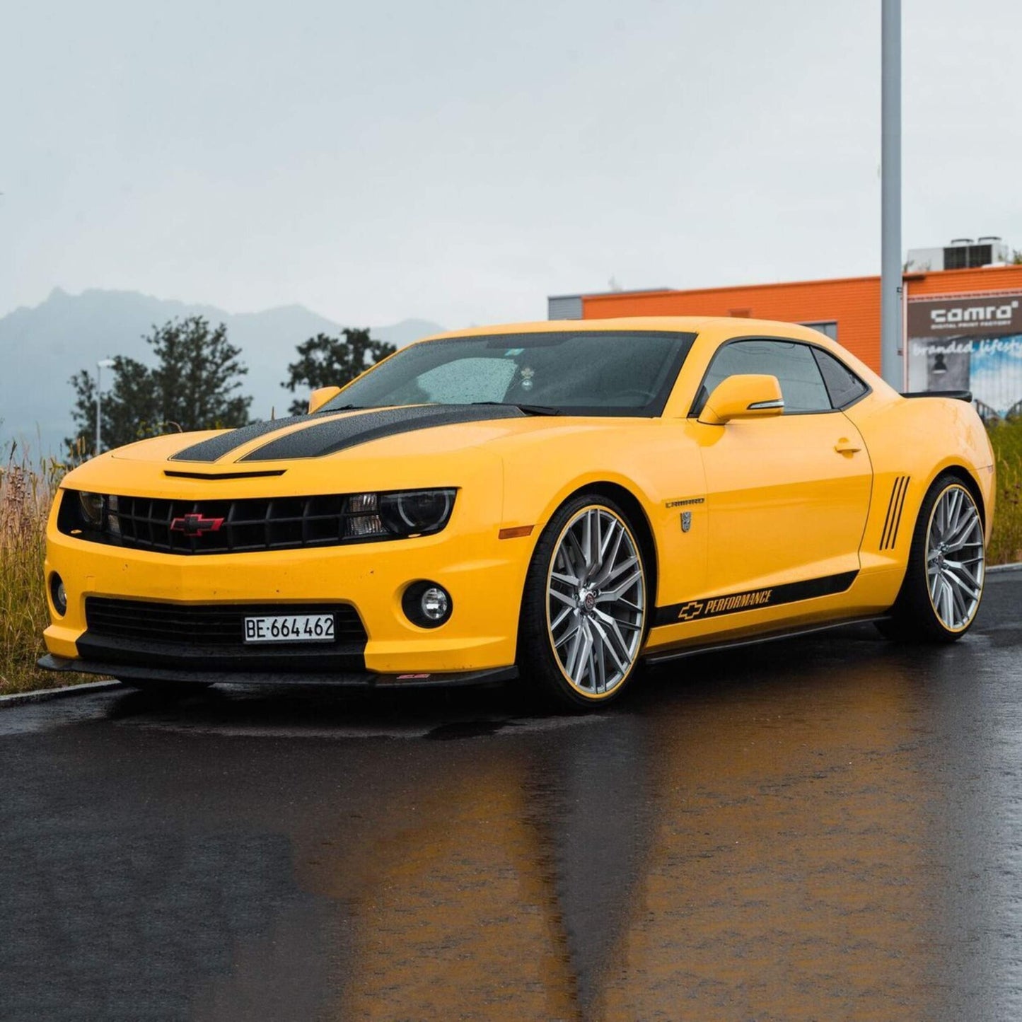 Protector de llanta EXCLUSIVE | Yellow 12" 24"