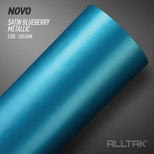 Vinilo Satin Blueberry Metallic  #18S48M