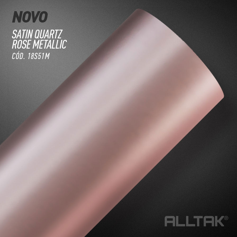 Vinilo Satin Quartz Rose Metallic  #18S51M